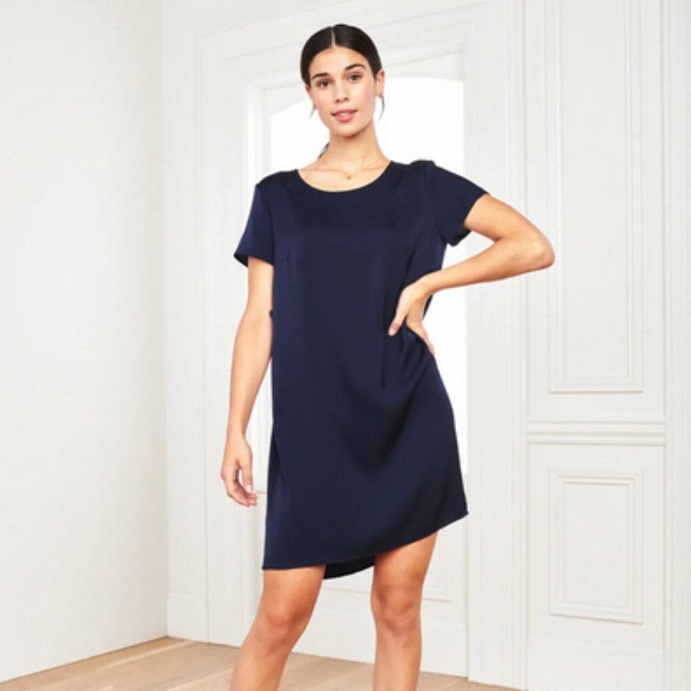 Quince Silk Tee Dress